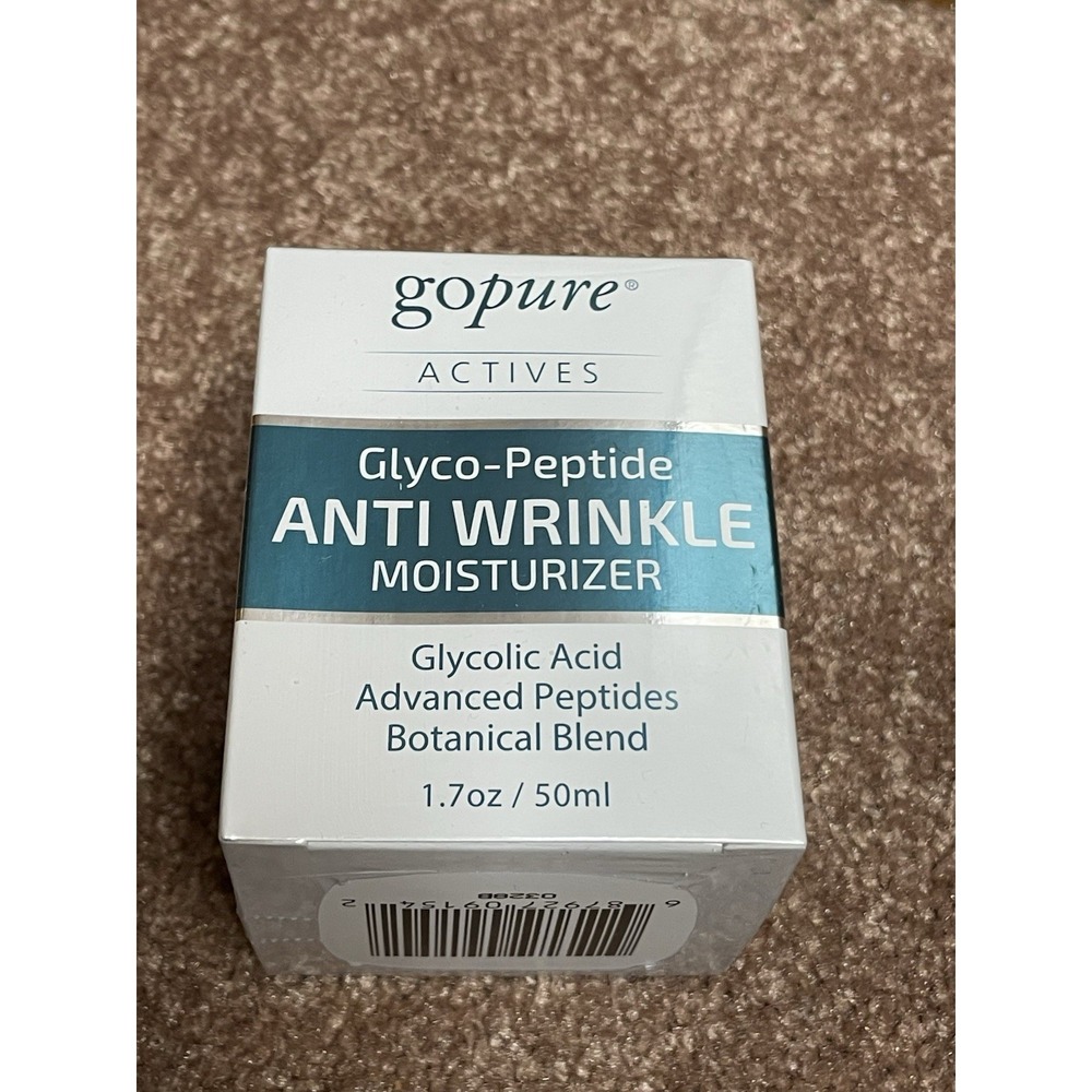 GoPure‎ Actives Glyco Peptide Anti Wrinkle Moisturizer 1.7oz 50ml
